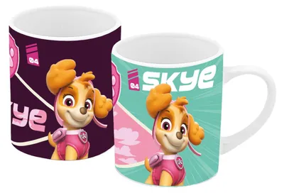 Produktbild von Farbwechseltasse Paw Patrol Skye 250ml | Zaubertasse | Magic Mug | Paw Patrol |