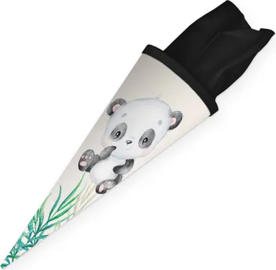 Produktbild von itenga Geschwister Schultüte 35cm Panda