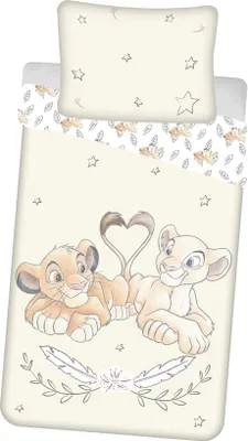 Productafbeelding van Disney The Lion King Dekbedovertrek Glow in the dark - Eenpersoons - 140 x 200 cm