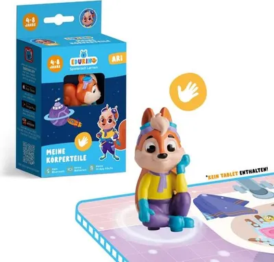 Produktbild von Edurino Figur Ari "Meine Körperteile ab 4", 4 Jahr(e), Mehrfarbig