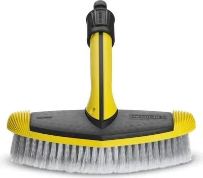 Produktbild von Hochdruckreiniger Bürste, 270 x 261 x 177 mm, Weiche Borsten, Rundum-Schutzring, Gummi Pad