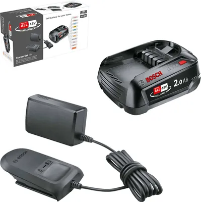 Zdjęcie produktu dla Zestaw startowy 18V Alliance, 1 x akumulator PBA 18V 2.0Ah + ładowarka AL 18V-20