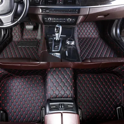 Imagen del producto de Alfombrillas para el suelo del automóvil, compatibles con Mercedes-Benz GLC, impermeables y fáciles de limpiar, color: 31