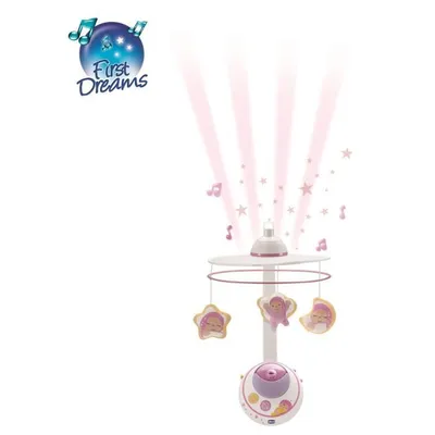 Image de Chicco Mobile avec projecteur d'étoiles rose