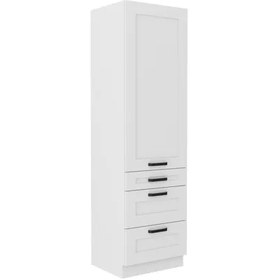 Produktbild von Lebensmittelschrank mit Schubladen LAILI – Breite 60 cm, weiß