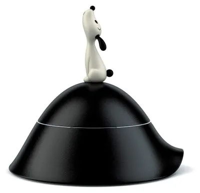 Produktbild von Alessi "LULÁ" Hundenapf Schwarz