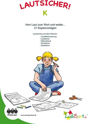 Produktbild von Lautsicher K - Kopiervorlagen