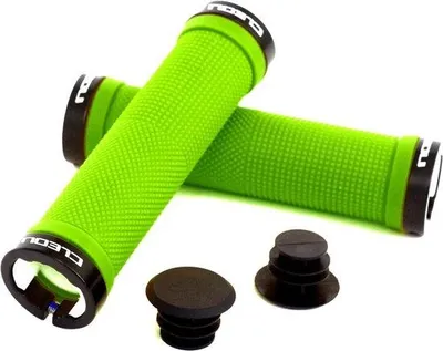 Produktbild von Famanu Ergonomische Fahrradgriffe - schwarz/grün