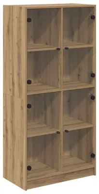 Image de Haut Armoire Chêne artisanal 68 x 37 x 142 cm Bois d'ingénierie