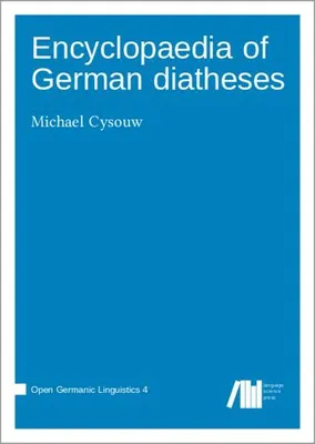 Produktbild von Encyclopaedia of German diatheses
