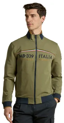 Produktbild von grüne Strickjacke Aeronautica Militare normale Passform