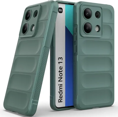 Immagine prodotto di Custodia per Xiaomi Redmi Note 13 4G Custodia protettiva in silicone TPU morbido antiurto verde
