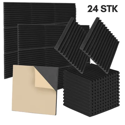 Produktbild von Akustikschaumstoff Akustikschaum Matten 30 x 30 x 2.5cm Dämmstoffe
