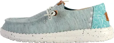 Produktbild von Hey Dude Damen Halbschuhe Wendy Heathered Slub Tropical Blue