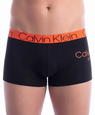 Immagine prodotto di Calvin Klein Boxer da uomo traspiranti in tessuto con parte anteriore anatomica NB1667A