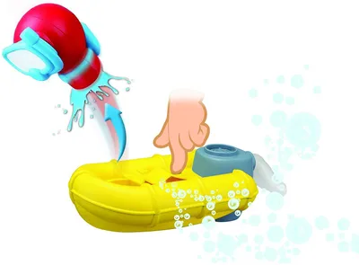 Produktbild von BB Junior - Spielzeugboot - Splash 'n Play Rescue Raft mit Taucher Badewanne Kinder