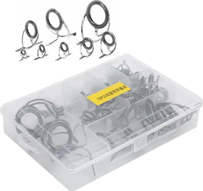 Produktbild von 75-teiliges Set für Meeresangelruten, Spitzen-Reparatursatz, Teile, Zubehör