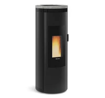 Produktbild von 8kw holzpelletofen schwarz / stein Nordica extraflame AMIKAPIERRE