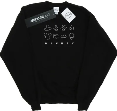 Produktbild von Disney - Sweatshirt für Herren BI38506 (S) (Schwarz)