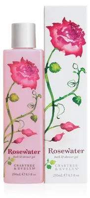 Immagine prodotto di Crabtree & Evelyn, Rosewater, Cleansing, Shower Gel, For All Skin Types, 250 ml