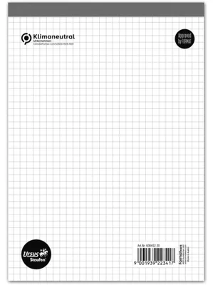 Produktbild von Staufen Notizblock A5 48Bl 60g Lin22 Style kariert ohne Deckblatt