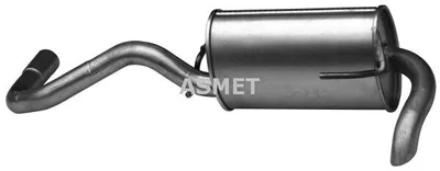 Produktbild von ASMET 03.086 Endschalldämpfer für VW Lupo (6X1, 6E1) Auspuff