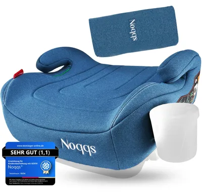 Imagen del producto de Funda de repuesto para elevador de asiento infantil, lavable azul