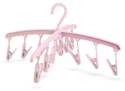Produktbild von Wäscheständer - 12 Wäscheklammern - rosa