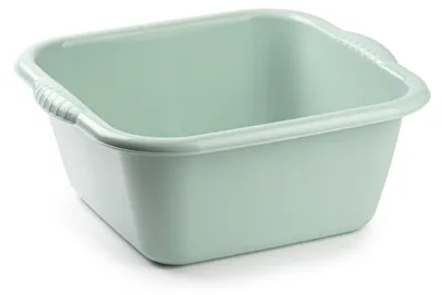 Produktbild von Plasticforte Wanne/Geschirrspulbecken - quadratisch - Kunststoff - 25 Liter - 49 x 47 x 20 cm - Grun