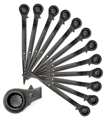 Produktbild von 10 x Ratsche Gerüstbauratsche Gerüstbauknarre Gerüstratsche Gerüst Ratschenschlüssel 19-22mm