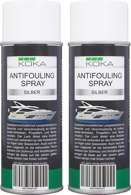 Imagen del producto de 2 aerosoles antiincrustantes de plata
