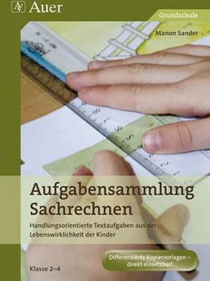 Immagine prodotto di Aufgabensammlung Sachrechnen Klasse 2-4