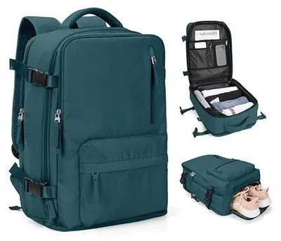 Image de Sac à dos de voyage - 40 x 30 x 20 cm - Imperméable - Compartiment pour ordinateur portable