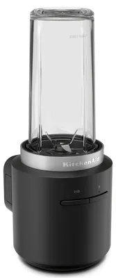 Produktbild von KitchenAid 5KSBR256BM, Tragbarer Mixer, 0,473 l, Pulsfunktion, Schwarz