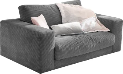 Produktbild von KAWOLA Doppelsessel MADELINE Loveseat Cord grau