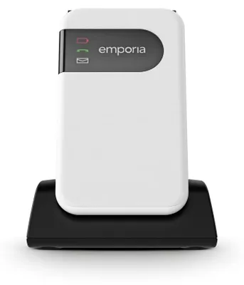Obrázek produktu pro Emporia SIMPLICITYglam.4G, Otevírací, Single SIM, 7,11 cm (2.8"), Bluetooth, 1300 mAh, Bílá