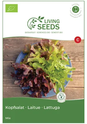 Produktbild von Salat Babyleaf 4.1g Saatgut von Living Seeds
