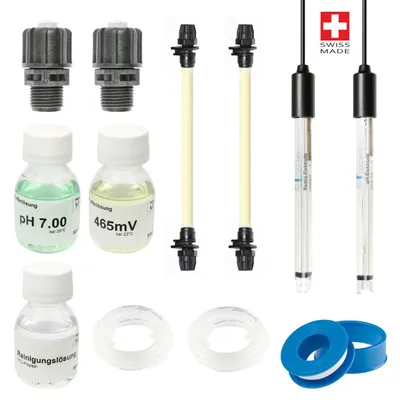 Produktbild von GT Wartungskit BAYROL Automatic ph/Chlor mit GT-PRO Elektroden - kompatibel (BAYROL Automatic ab 01/2021) - komplettes Kit