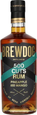 Image de Brewdog 500 CUTS RUM Pineapple and Mango 40% Vol. 0,7l