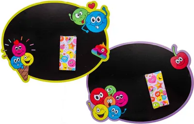 Produktbild von Duckiez-Tafel mit Kreide – Smiley