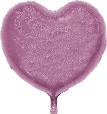 Produktbild von Folienballon Stern, Rosa Hell (glitzernd), ca. 45 cm