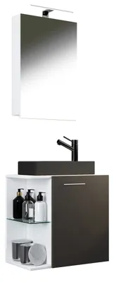 Produktbild von 3-tlg Waschtisch Hausa Spiegelschrank