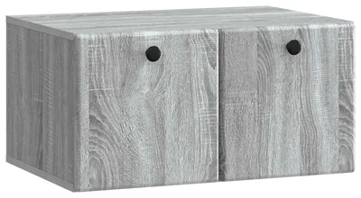 Produktbild von Wandmontierter TV-Schrank 59,5 x 41 x 30 cm Grau Sonoma