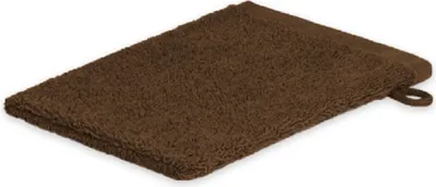 Produktbild von Handtuch 500g/m² Waschhandschuh 15 x 21 cm Schokobraun Hohe Qualität Neu/OVP