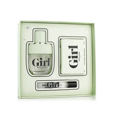 Produktbild von Rochas Girl EDT 60 ml +  EDT MINI 7,5 ml +  Seife 75 g ( Frau)