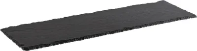 Produktbild von APS 973 Naturschieferplatte GN 2/4, 53 x 16,2 cm, möbelschonende Füßchen