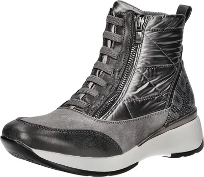 Produktbild von Alyssa Damen-Stiefelette Anthrazit, Farbe:grau, EU Größe:41