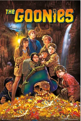 Produktbild von Empireposter Poster Die Goonies Schatz 61x91,5 cm lizenziert