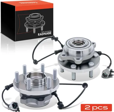 Immagine prodotto di Frankberg 2x mozzo ruota set di cuscinetti asse anteriore entrambi i lati per Nissan NP300 Navara Pathfinder III 2.5L 3.0L 4.0L anno dal 2005