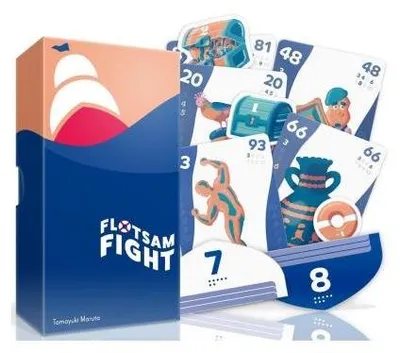 Zdjęcie produktu dla Flotsam Fight (Wersja niemiecka) – Gra planszowa – Oink Games – 2-6 graczy – Od 8 lat